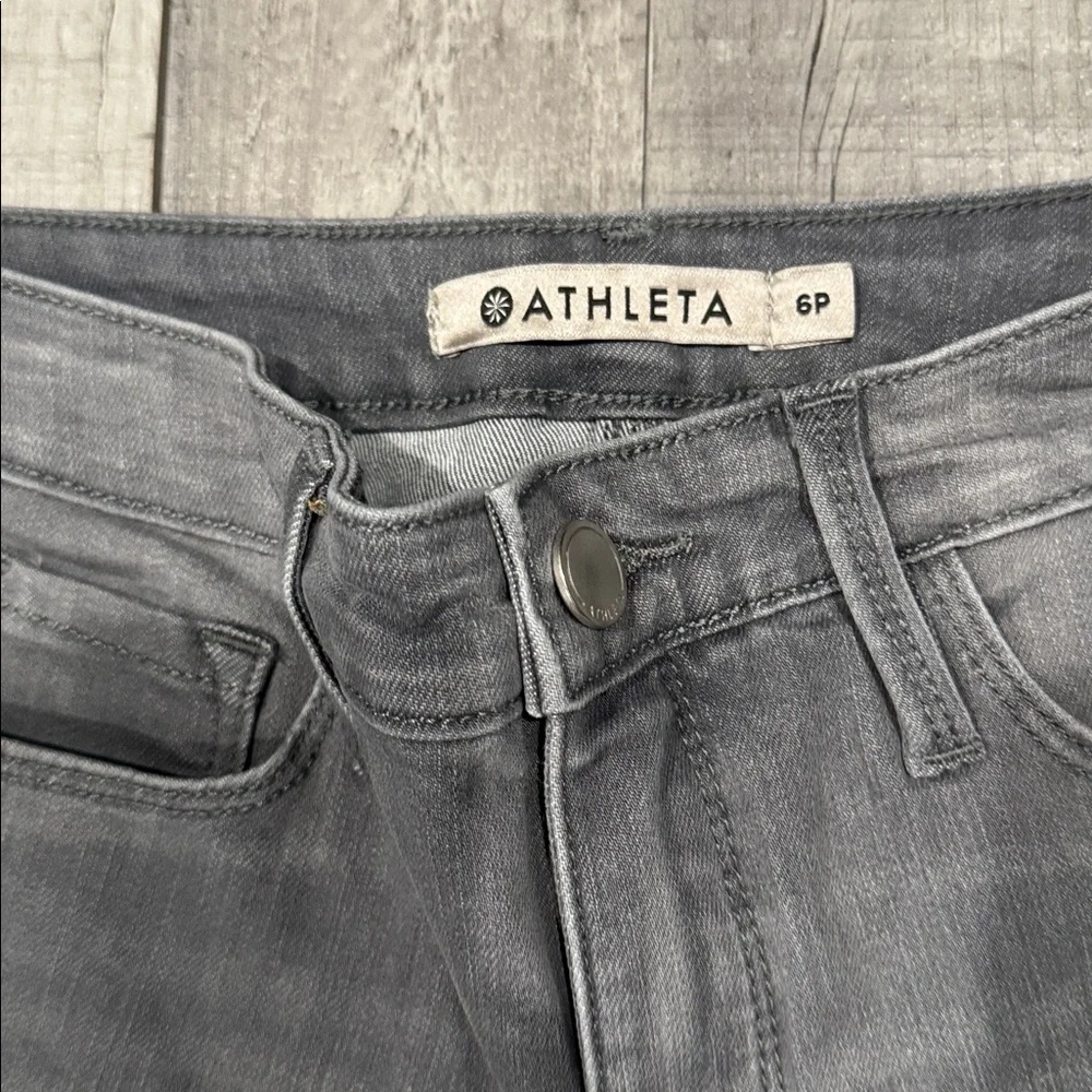 ATHLETA Gray Skinny Jeans